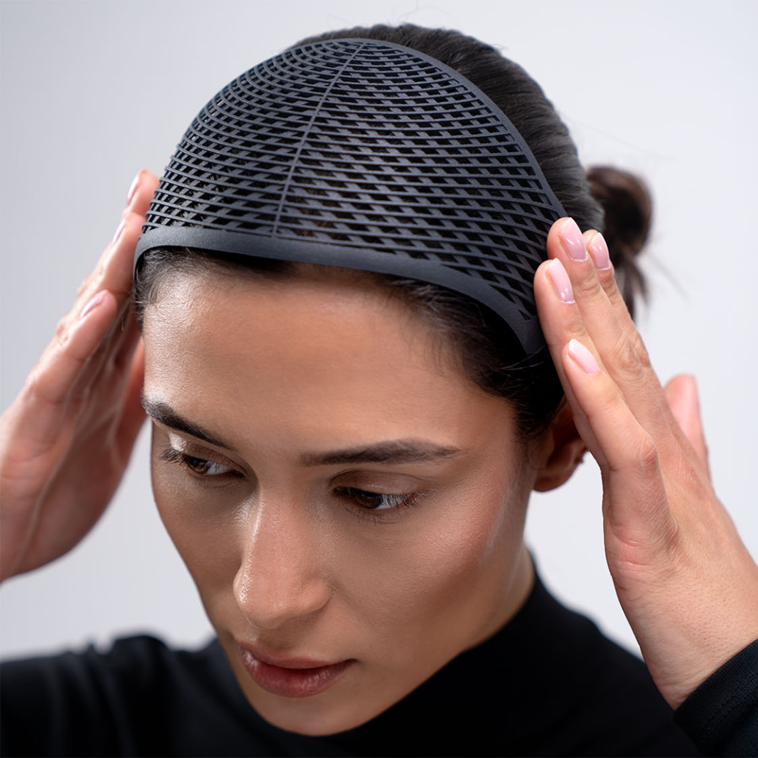 3D-Printed Non-Slip Hijab Grip Headband (Breathable & Lightweight)