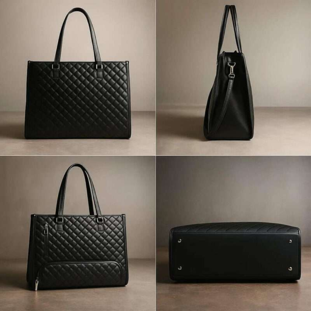 Luxe Office Tote Bag (FREE Wallet Included)