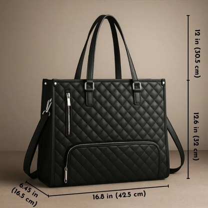 Luxe Office Tote Bag (FREE Wallet Included)