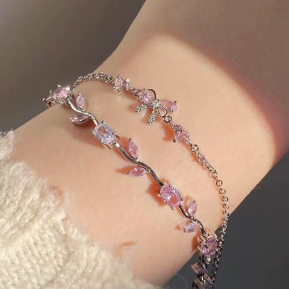 Luxury Women's Tulip Flower Bracelet